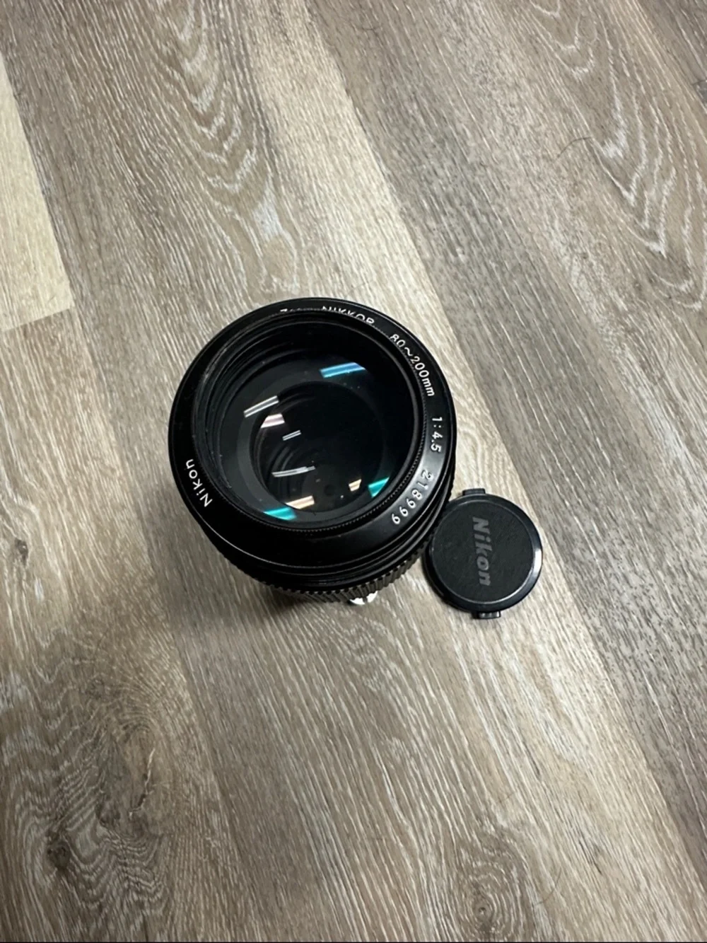 Nikon Black 80-200mm f/4.5 Telephoto Lens